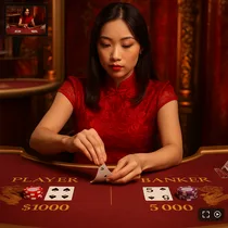 888Cas - Live Baccarat - Evolution Gaming