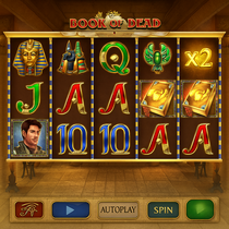888Cas - Book of Dead Slot Game - Play'n GO