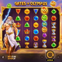 888Cas - Gates of Olympus Slot - Gonzo's Quest