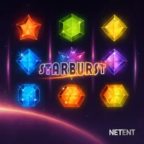 888Cas - Starburst Slot Game - NetEnt