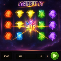888Cas - Starburst Slot - Internetiniai Slotai